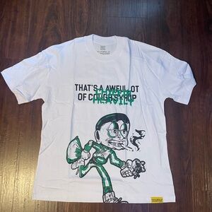 White Awful Lot of Cough Syrup Tee